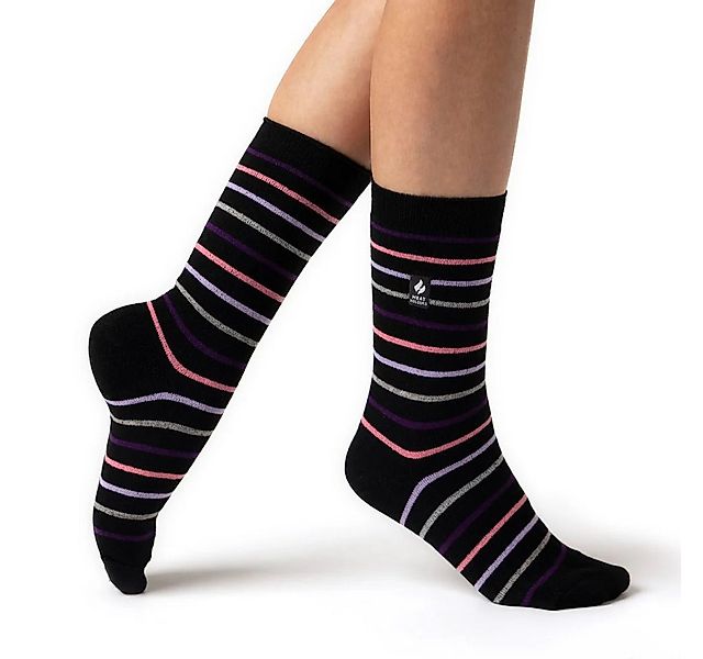Heat Holders Thermosocken Damen Ultra Lite Riga Stripe Socken günstig online kaufen