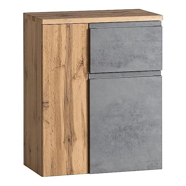 HELD MÖBEL Unterschrank VARESE, Beton Oxid Dekor, Wotan Eiche Dekor, 2 Türe günstig online kaufen