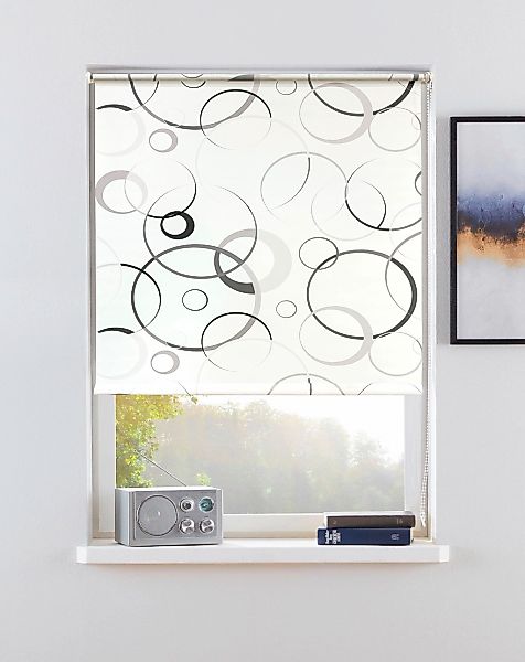 Bruno Banani Seitenzugrollo "MAZE" Lichtschutz Blendschutz  Sichtschutz ohn günstig online kaufen