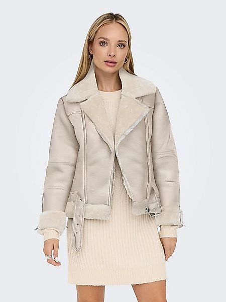 ONLY Lederimitatjacke ONLAGNETE FAUX LEATHER BIKER JKT OTW im Biker-Style günstig online kaufen