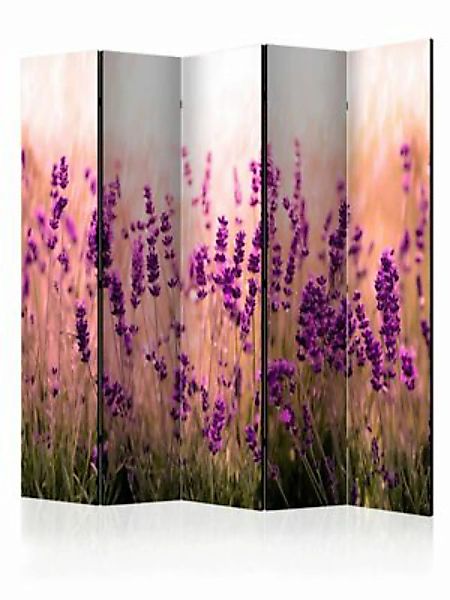 artgeist Paravent Lavender in the Rain II [Room Dividers] grün-kombi Gr. 22 günstig online kaufen