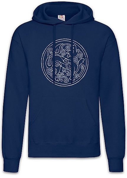 Urban Backwoods Hoodie Norse Circle Herren Hoodie Hugin Munin Walhalla Rabe günstig online kaufen