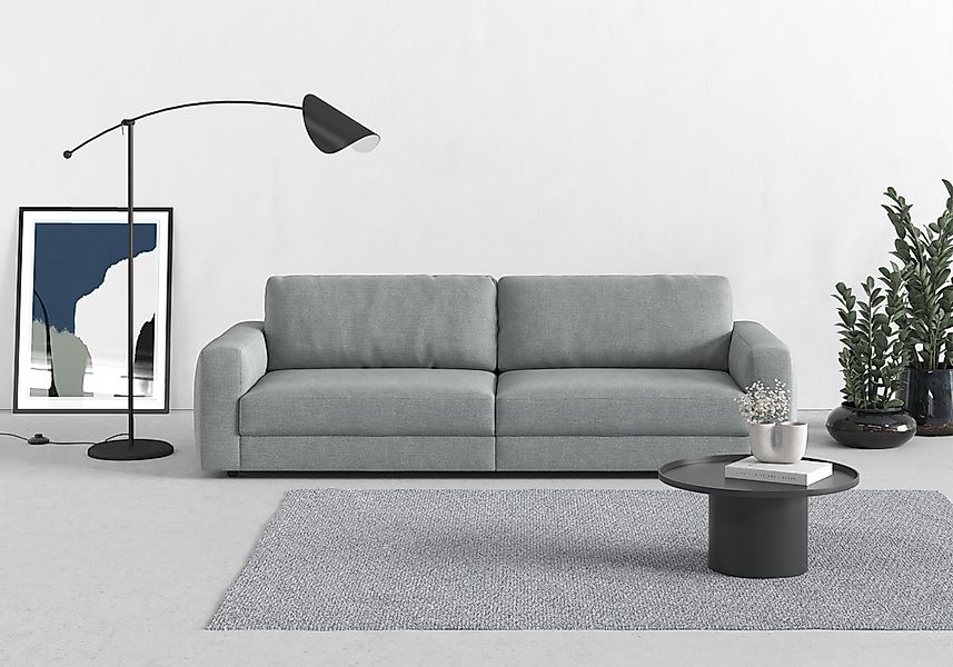 TRENDMANUFAKTUR Big-Sofa "Bourbon" extra tiefe Sitzfläche, wahlweise mit Si günstig online kaufen
