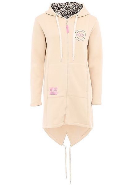 Zwillingsherz Kapuzensweatjacke Zwillingsherz Hoodiemantel "Wild Strong Fre günstig online kaufen