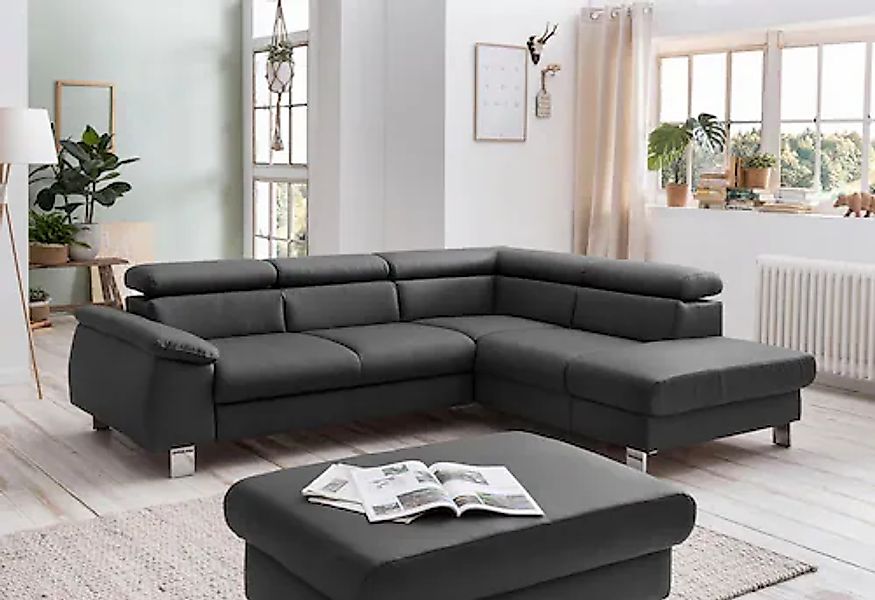 COTTA Polstergarnitur »Komaris L-Form«, (Set), Set bestehend aus: Ecksofa m günstig online kaufen