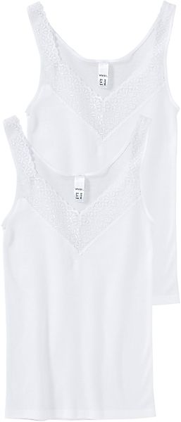 Speidel Achselhemd "Natalie", (2er Pack), Baumwolle, eng, bequem, V-Ausschn günstig online kaufen