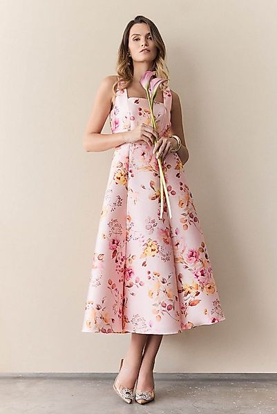 SWING Cocktailkleid Taillierter Schnitt mit Rock in A-Linie günstig online kaufen