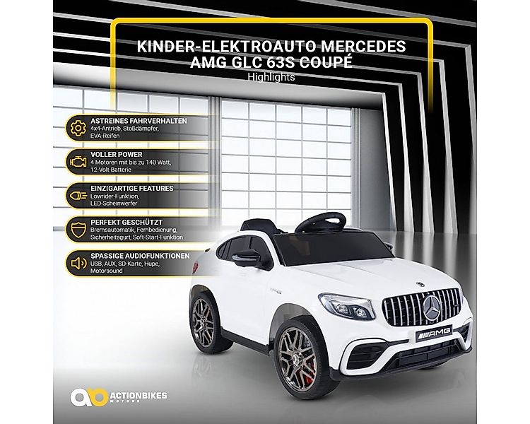 Actionbikes Motors Elektro-Kinderauto Mercedes Benz GLC AMG, Belastbarkeit günstig online kaufen