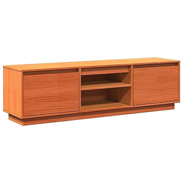 VidaXL TV-Schrank Wachsbraun 140x35x40 cm Massivholz Kiefür günstig online kaufen