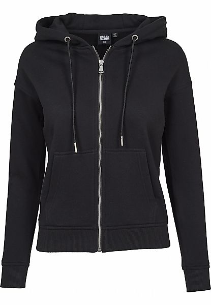 URBAN CLASSICS Sweatjacke "Urban Classics Damen Ladies Classic Zip Hoody" 1 günstig online kaufen
