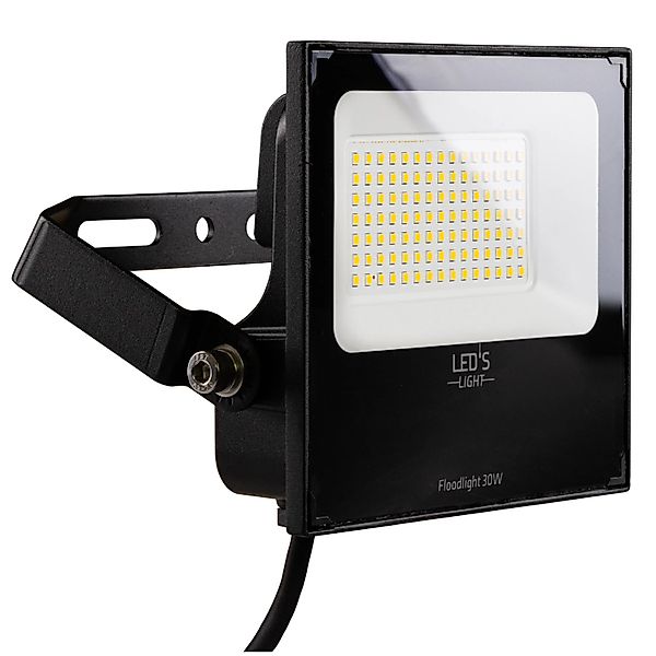 LED's Work Strahler 30 W 4.800,m 4.000 K IP65 Schwarz günstig online kaufen