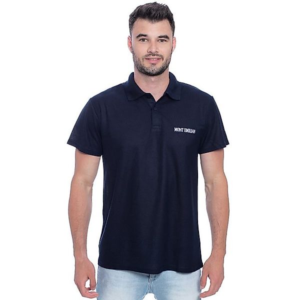 MONT EMILIAN Poloshirt MONT EMILIAN "Caen" Herren Basic Polo-Shirt leichtes günstig online kaufen