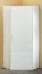 Wimex Eckkleiderschrank "Malta" mit Hochglanz-Front günstig online kaufen