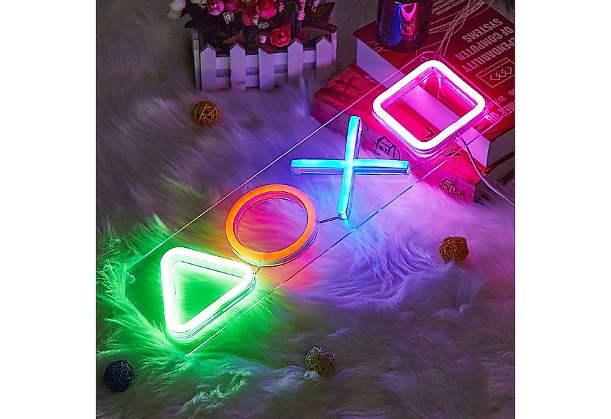 Qualra LED Nachtlicht Neonlichter USB LED Neon für Schlafzimmer Spielzimmer günstig online kaufen