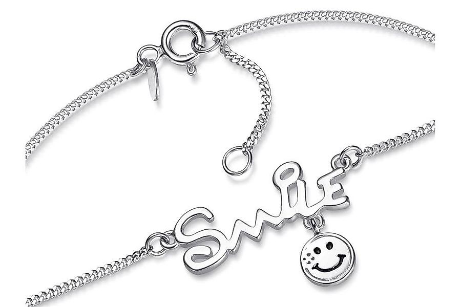 Silberkettenstore Fußkette Fußkette Panzerkette 1,4mm "Smile" günstig online kaufen