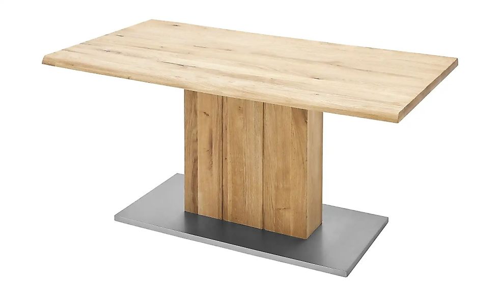 MCA furniture Esstisch "Greta" Esstisch Massivholz mit Baumkante, gerader K günstig online kaufen