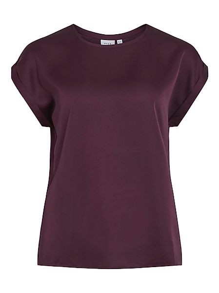 Vila Kurzarmbluse VIELLETTE S/S SATIN TOP günstig online kaufen