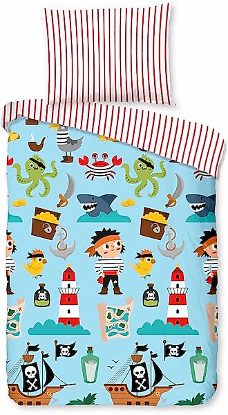 good morning Babybettwäsche »Caribbean«, Baumwolle, Reißverschluss, Wende, günstig online kaufen