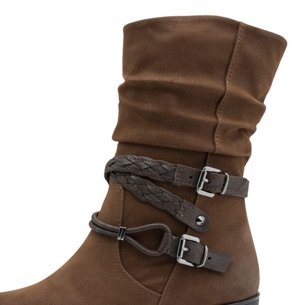 MARCO TOZZI Cowboy Stiefelette, Blockabsatz, Kurzstiefel, günstig online kaufen