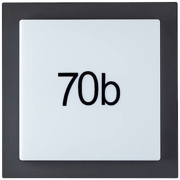 Brilliant LED Außen-Wandleuchte »Sten«, inkl. Hausnummern, 30 x 30 cm, LED günstig online kaufen
