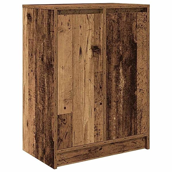 vidaXL Schuhschrank Altholz-Optik 57x34x76 cm Holzwerkstoff 861875 günstig online kaufen