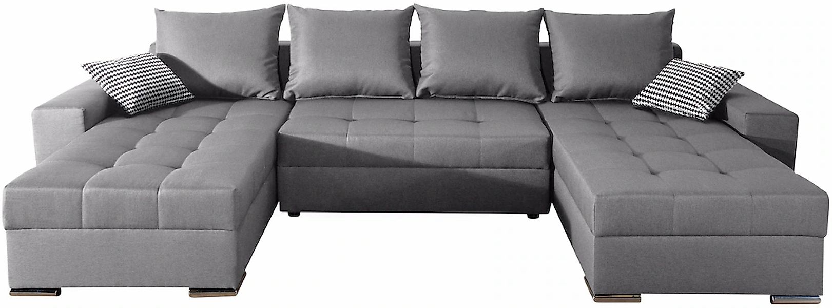 COLLECTION AB Wohnlandschaft "Josy XL U-Form, Breite: 313 cm" mit Bettfunkt günstig online kaufen