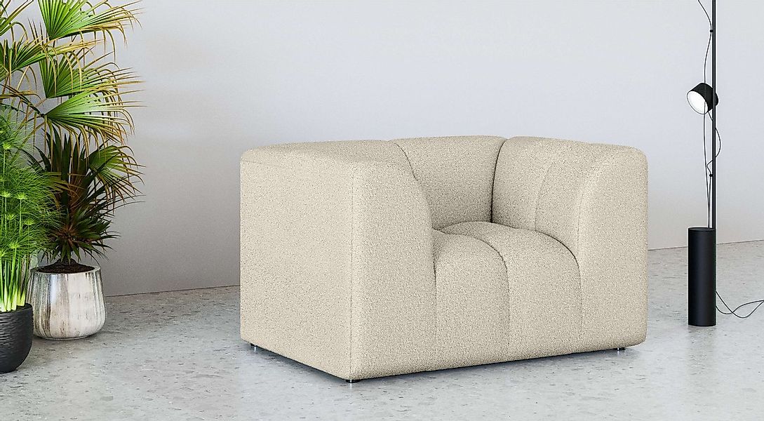 Home affaire Sessel TUURE Verlässliche Qualität, moderne Steppung, Breite 1 günstig online kaufen