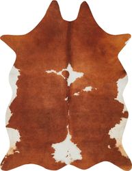 Andiamo Fellteppich "Amarillo" fellförmig 4 mm Höhe Kunstfell, gedruckte Ku günstig online kaufen