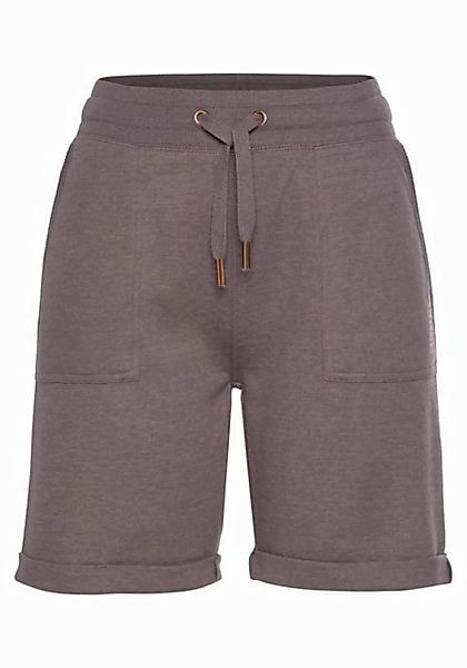 Bench. Loungewear Bermudas, mit aufgeschlagenen Beinsäumen und seitlichen T günstig online kaufen