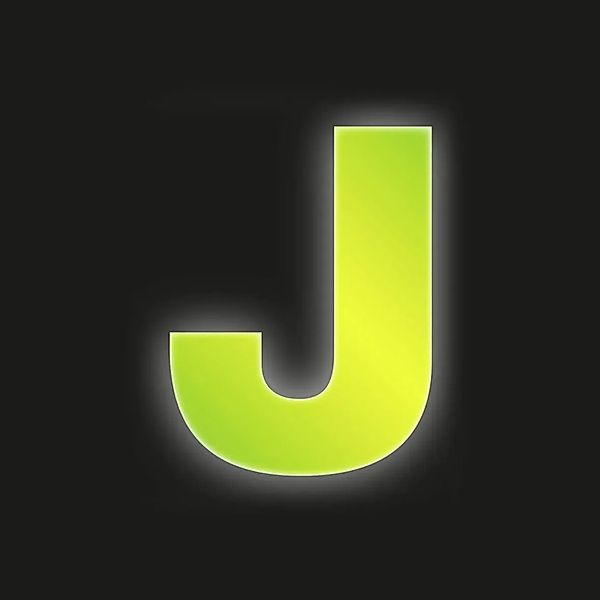 Conacord Klebebuchstabe J Reflektierend 8 cm Gelb günstig online kaufen