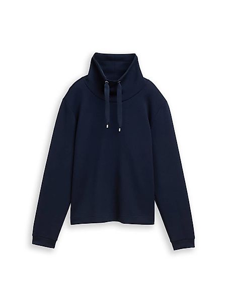 TOM TAILOR Sweatshirt 1049025 Edler Scuba-Stoff günstig online kaufen