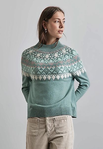 STREET ONE Strickpullover, mit Stehkragen günstig online kaufen