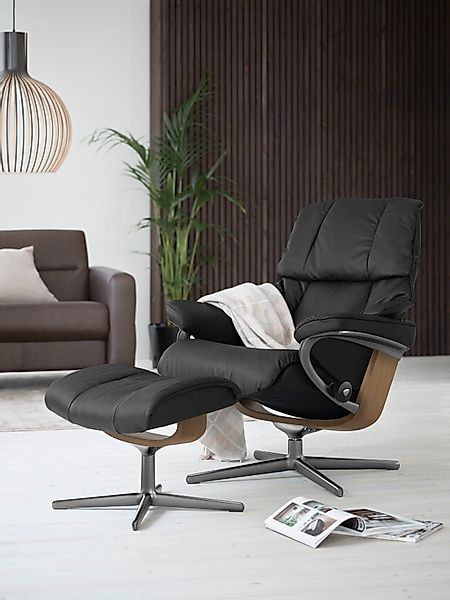 Stressless® Relaxsessel »Reno« Set, Relaxsessel mit Hocker, mit Hocker, mit günstig online kaufen