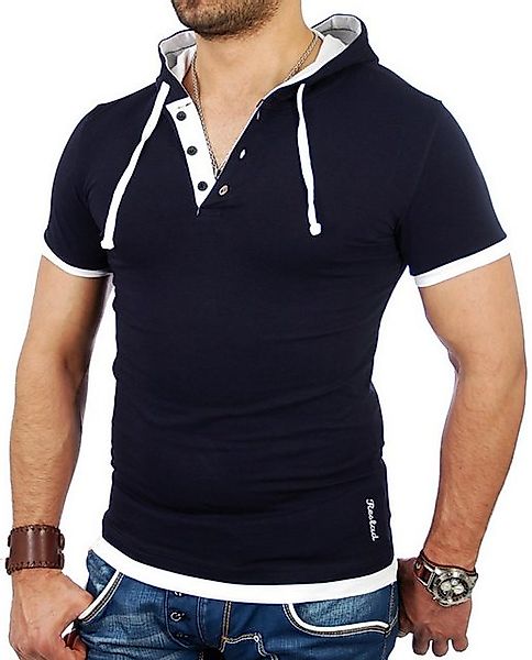 Reslad T-Shirt Reslad Herren Kapuzen T-Shirt günstig online kaufen