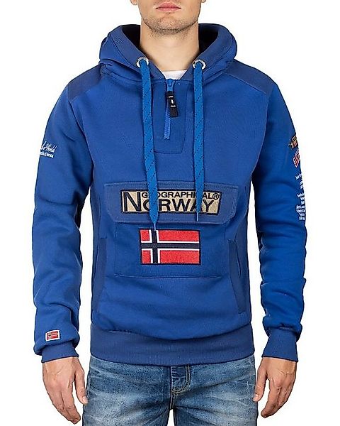 Geographical Norway Kapuzenpullover Herren Hoodie bagymclass Blue S mit Nor günstig online kaufen