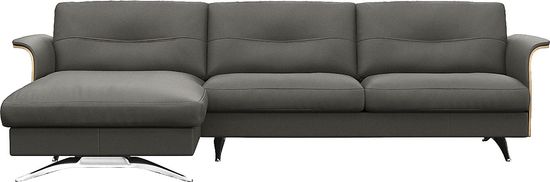 FLEXLUX Ecksofa »Glow, super bequem durch hochwertigem Sitzaufbau mit Feder günstig online kaufen