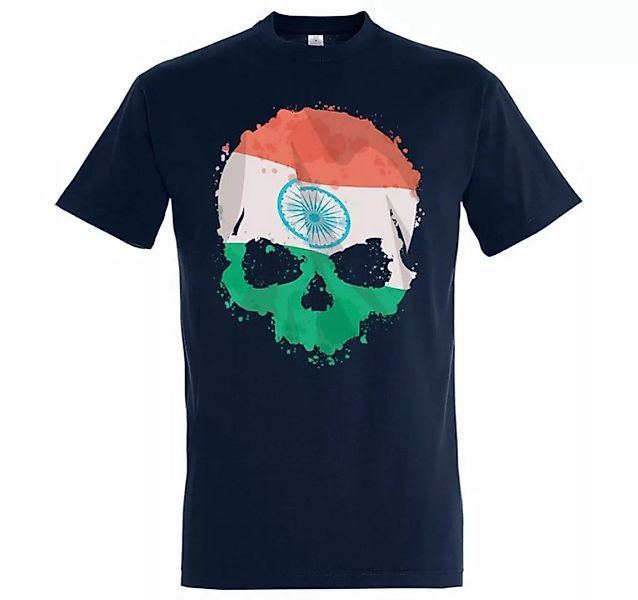 Youth Designz T-Shirt Indien Totenkopf Schädel Herren Shirt mit trendigem F günstig online kaufen