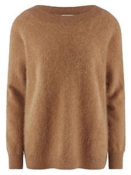 Pullover U-Boot-Ausschnitt Peter Hahn braun günstig online kaufen