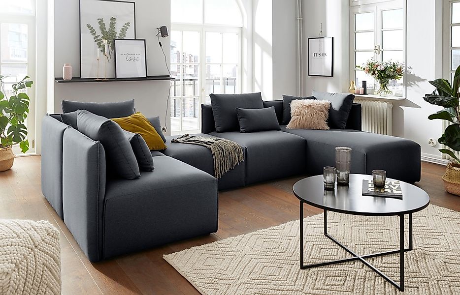 andas Sofa-Eckelement »Nöre«, Modul - zum Zusammenstellen; in vielen Bezugs günstig online kaufen