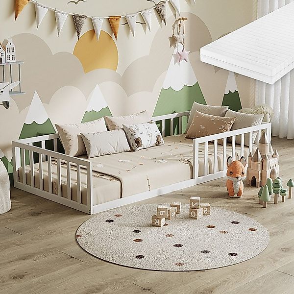 VitaliSpa® Kinderbett Minno, Weiß, 90x200 mit günstig online kaufen