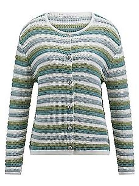 Strickjacke Peter Hahn grün günstig online kaufen