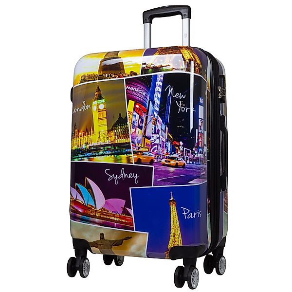 Trendyshop365 Hartschalen-Trolley Janeiro, bunter Koffer mit günstig online kaufen
