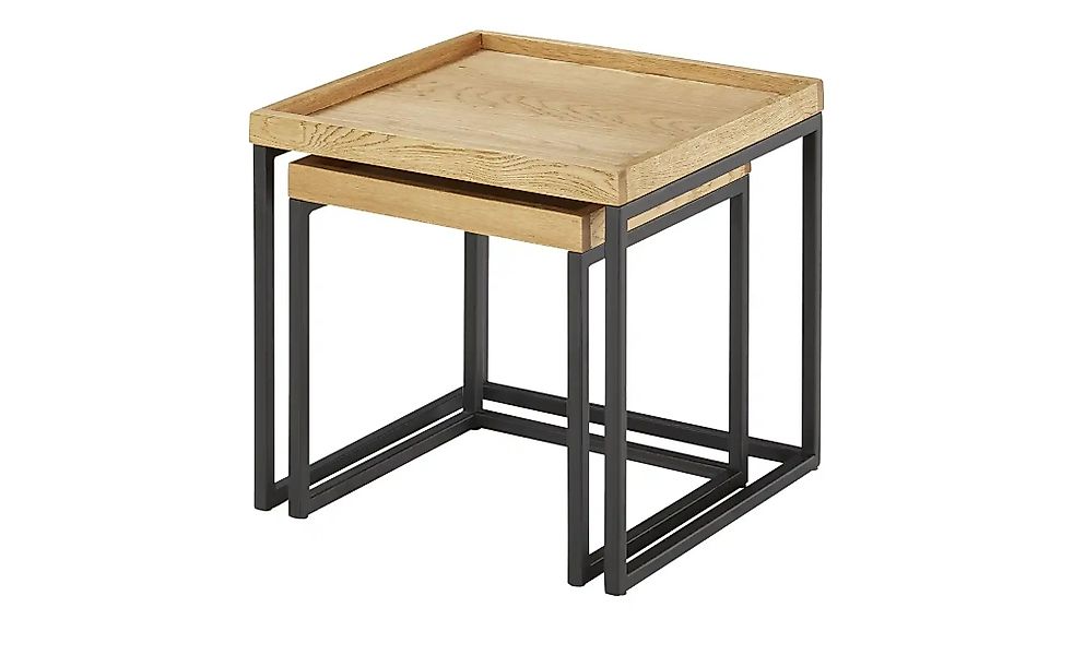 Beistelltisch 2er Set  Idenheim ¦ holzfarben ¦ Maße (cm): B: 50 H: 48 Tisch günstig online kaufen