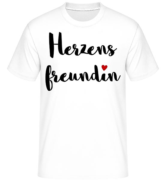 Herzens Freundin · Shirtinator Männer T-Shirt günstig online kaufen