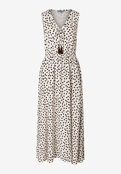 Maxikleid mit Punkte-Print günstig online kaufen