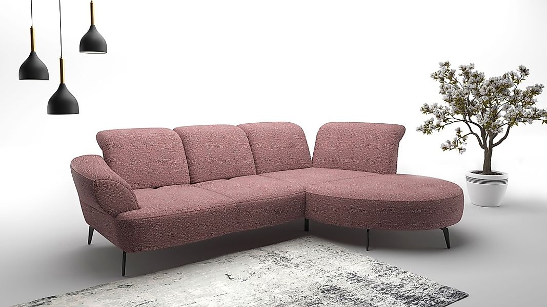 sit&more Ecksofa "Dance, L-Form, inkl. Sitztiefenverstellung", inkl. Click& günstig online kaufen