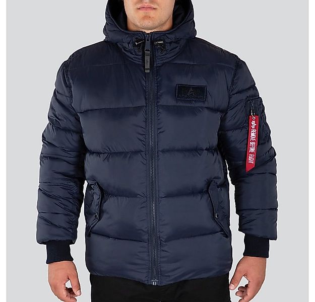 Alpha Industries Winterjacke Hooded Puffer Alpha FD dunkelblau Herren günstig online kaufen