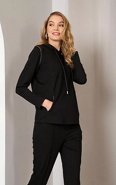 Passioni Hoodie Tunnelzug am Kragen und günstig online kaufen