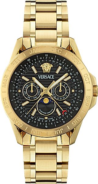 Versace Multifunktionsuhr V-GALAXY MOONPHASE VE0K00425, Quarzuhr,Armbanduhr günstig online kaufen