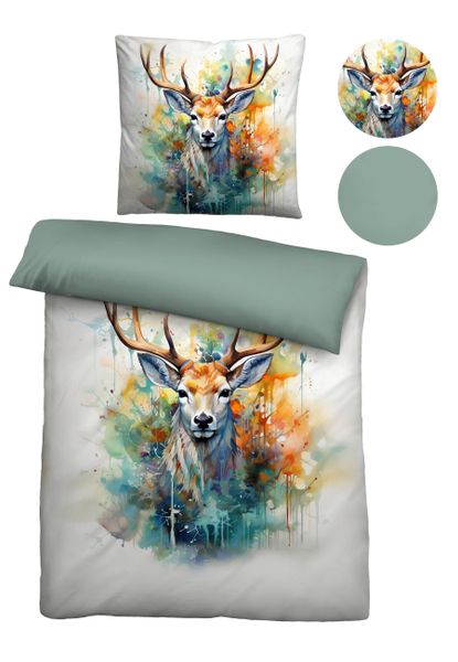Biberna Wendebettwäsche "0346737" 2 Stk. tlg. wohlig warm + weich, pflegele günstig online kaufen